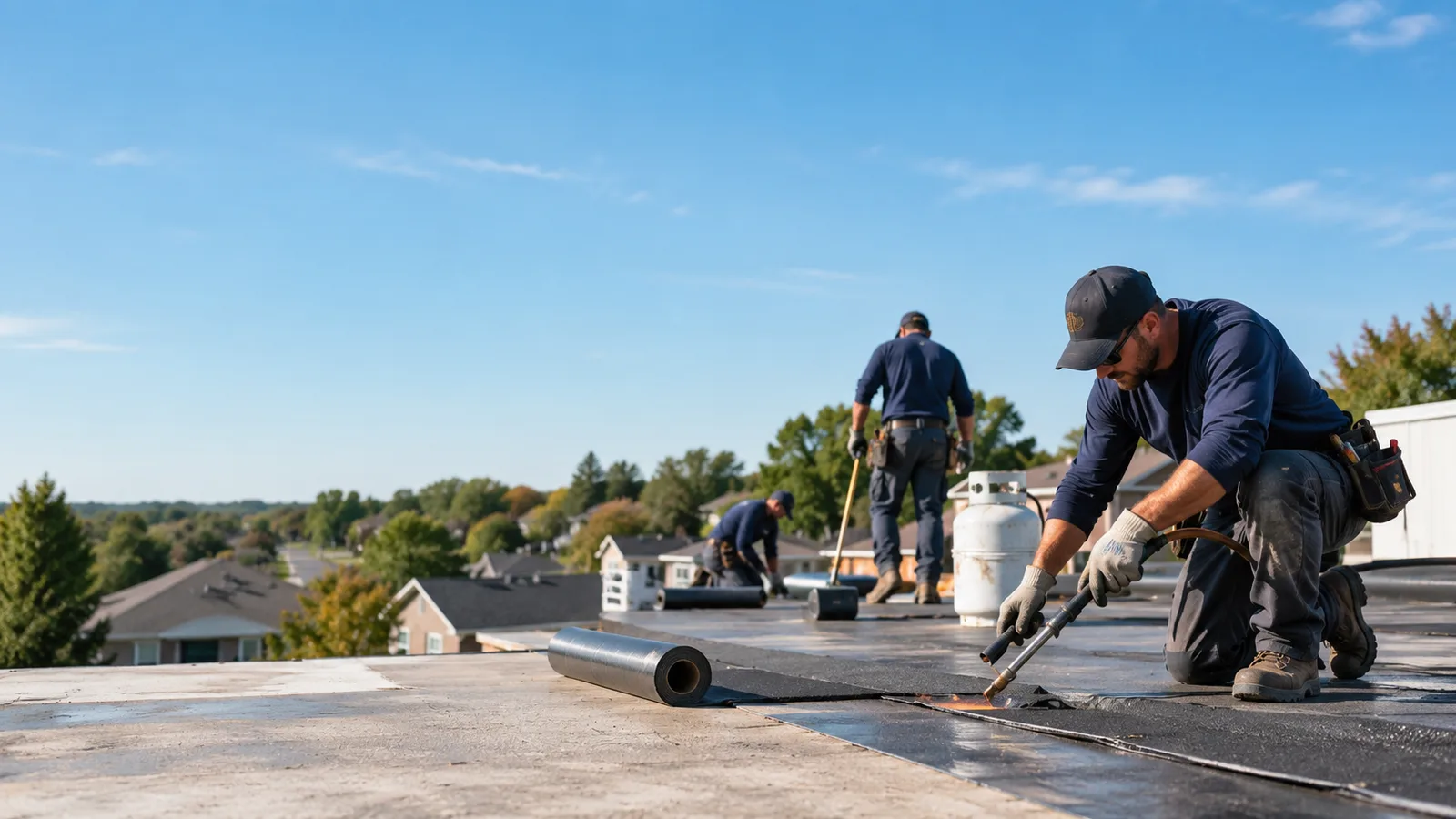 Flat Roof Leak Repair providers in Ryan, OK